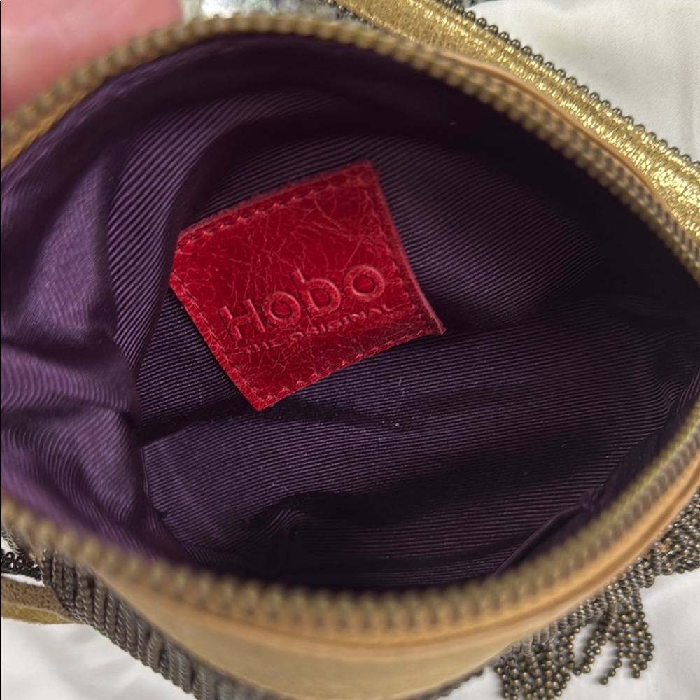 Hobo Gold Fringe Women's Bag - Picture 15 of 16